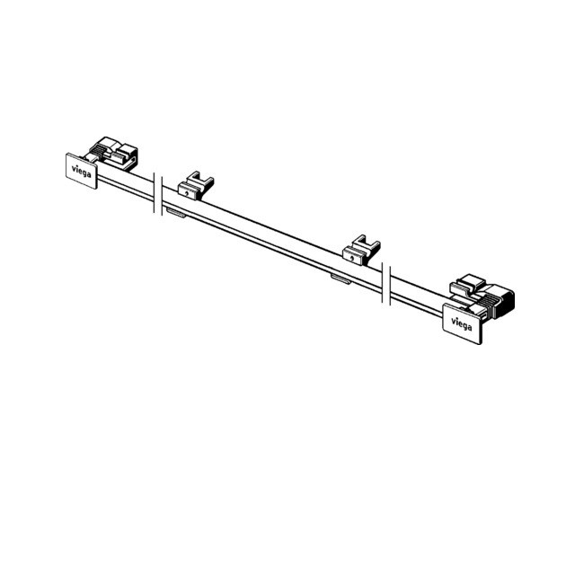 736583 Advantix Vario Visign SR3 Дизайн вставка, чорна (1 сорт) Viega