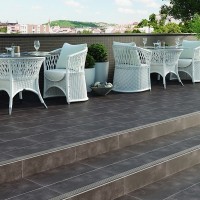 CITY SQUARES ANTHRACITE STEPTREAD (1 сорт) CERSANIT фото 1