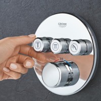 29121000 Grohtherm SmartControl Зовнішня частина термостату  на 3 споживачі (1 сорт) GROHE фото 1