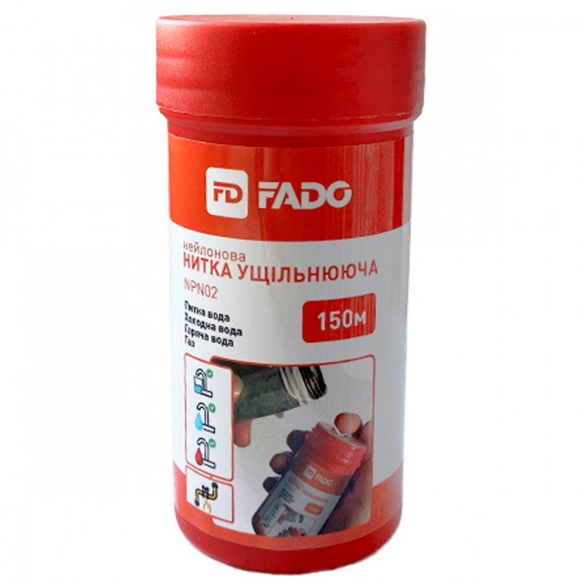 NPN02 Нитка ущільнююча нейлонова Fado 150м (1 сорт) FADO