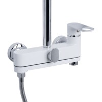 Душова система універсальна Jay на три споживача (з виливом) QTJAY111CRW45555 Chrome/White Qtap QTAP фото 3