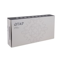 Змішувач для раковини Gemini високий QTGEM269GMB45680 Gunmetal Black PVD Qtap QTAP фото 4