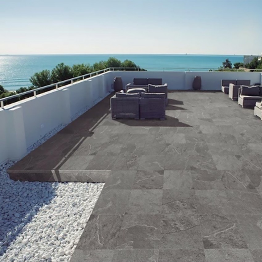 DAKOTA GRIS PELDANO FIO (1 сорт) ALMERA CERAMICA (SPAIN) фото 1