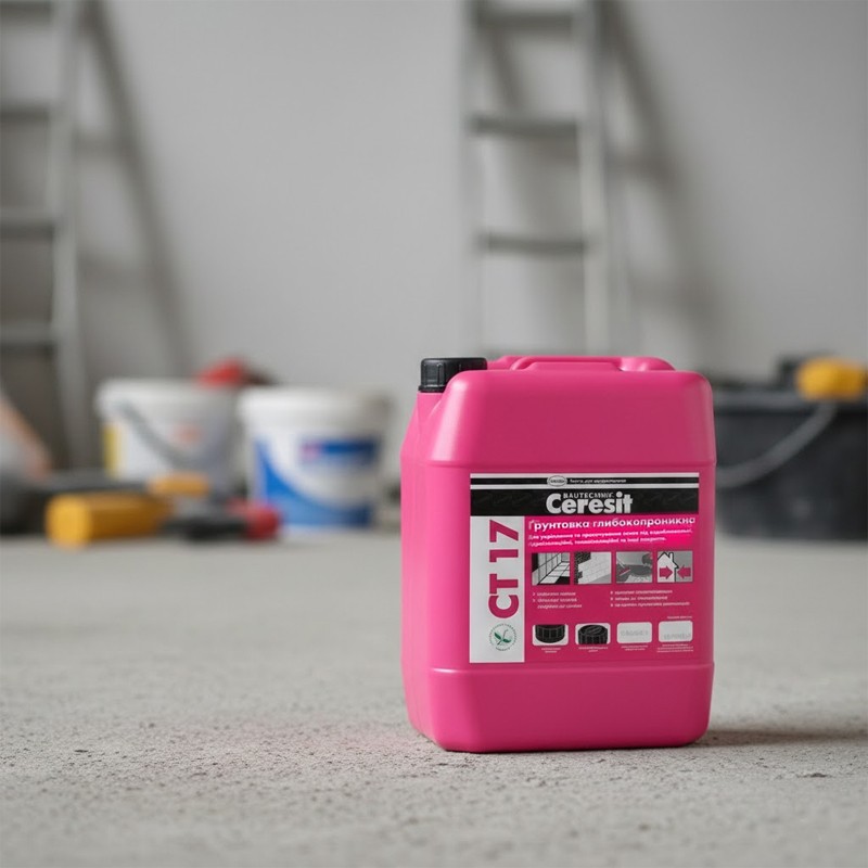 Грунт СТ-17/10л (1 сорт) Ceresit фото 1