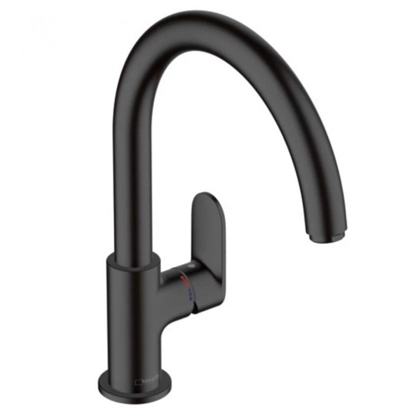 71870670 Vernis Blend M35 Змішувач д/кухні, чорний матовий (1 сорт) HANSGROHE