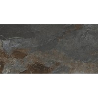 SLATE BLACK RECT. 60X120 BALDOCER