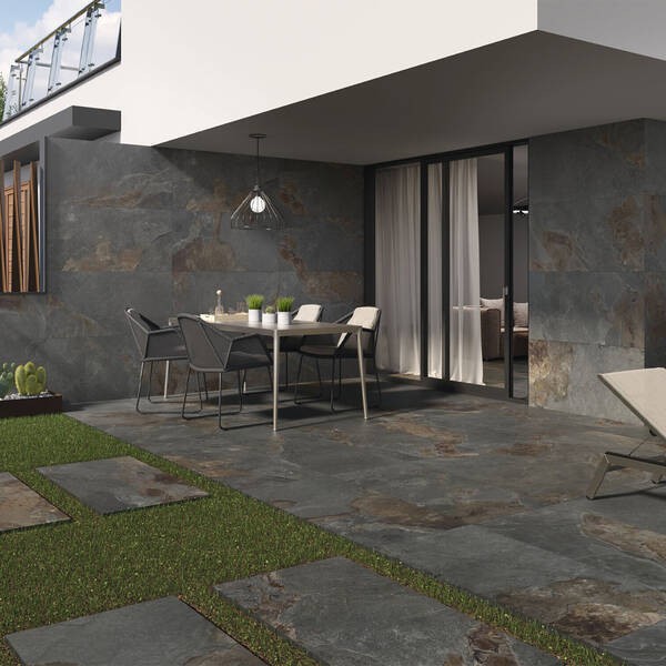 SLATE BLACK RECT. 60X120 BALDOCER фото 1