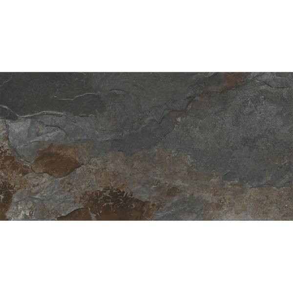 SLATE BLACK RECT. 60X120 BALDOCER