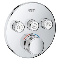 29121000 Grohtherm SmartControl Зовнішня частина термостату  на 3 споживачі (1 сорт) GROHE фото 2