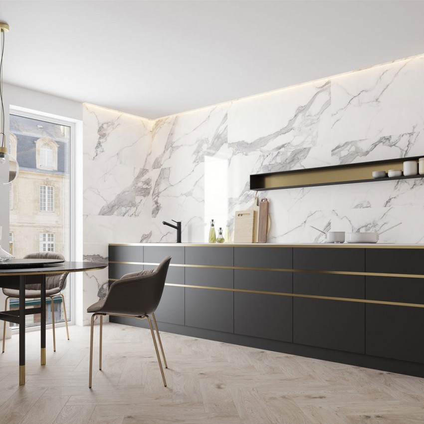 GRES CALACATTA WHITE RECT (1 сорт) CERRAD фото 2