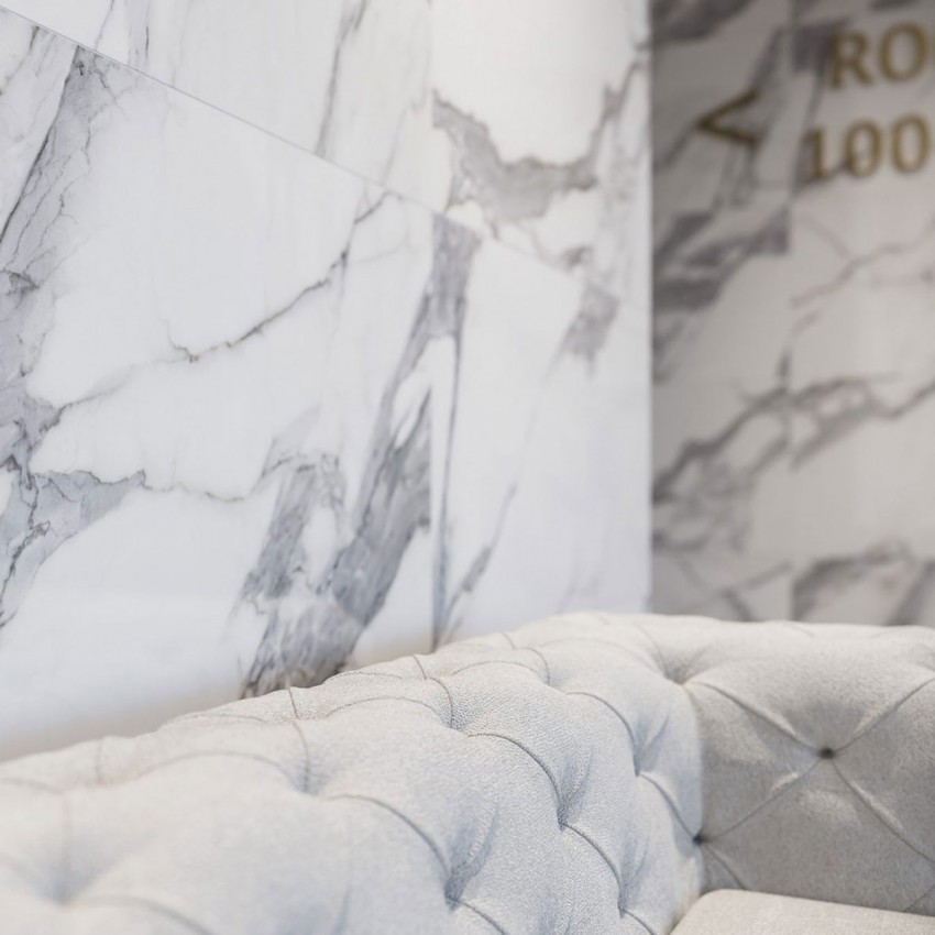 GRES CALACATTA WHITE RECT (1 сорт) CERRAD фото 1