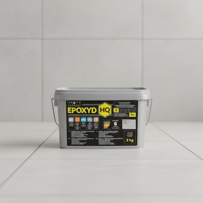 Зат WIMEPOXYD HQ 1/11 2кг сріб-сірий (1 сорт) WIM фото 2