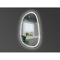 5415080 Style Асиметричне дзеркало 800х500 з LED підсвіткою та тачсенсором (1 сорт) DEVIT фото 1