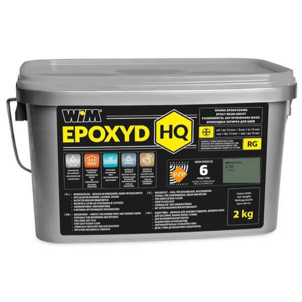 Зат WIMEPOXYD HQ 2/60 2кг оливковий WIM-Epoxyd