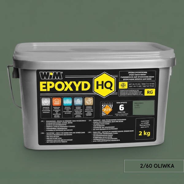 Зат WIMEPOXYD HQ 2/60 2кг оливковий WIM-Epoxyd фото 2