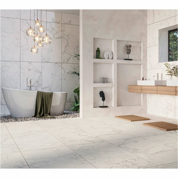 GPT1006 WHITE SATIN RECT CERSANIT плитка