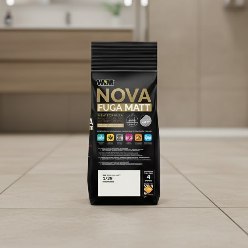 Зат WIM  NOVA FUGA MATT 1/29  2кг кремовий (1 сорт) WIM фото 2