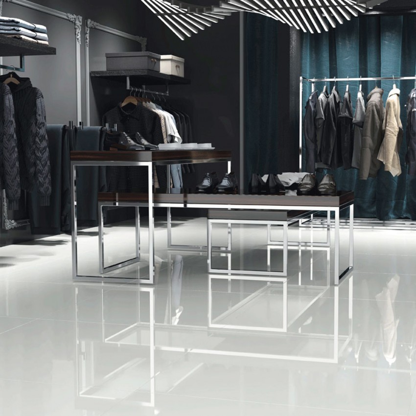 CRYSTAL WHITE POLISHED RECT (1 сорт) APE Ceramica фото 2