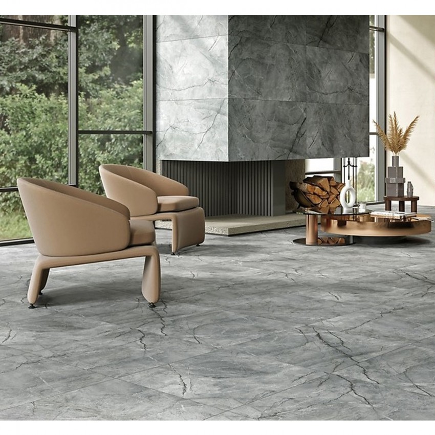 SILVER HEELS GRAPHITE MATT (1 сорт) CERSANIT фото 1