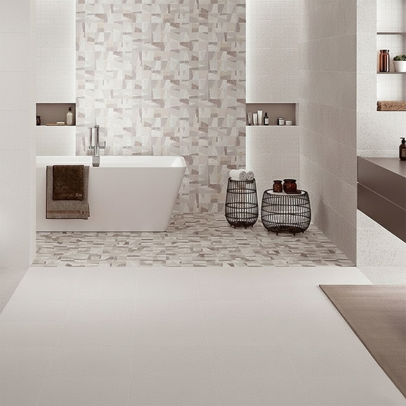 ROVENA LIGHT GREY SATIN (1 сорт) OPOCZNO UA фото 3