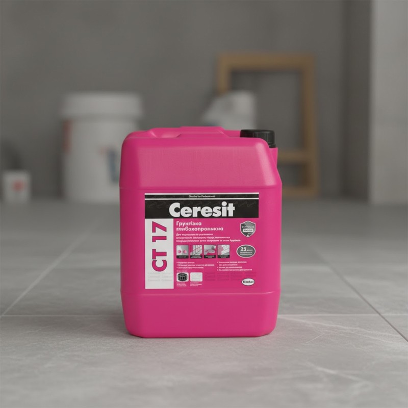 Грунт СТ-17/5л (1 сорт) Ceresit фото 2