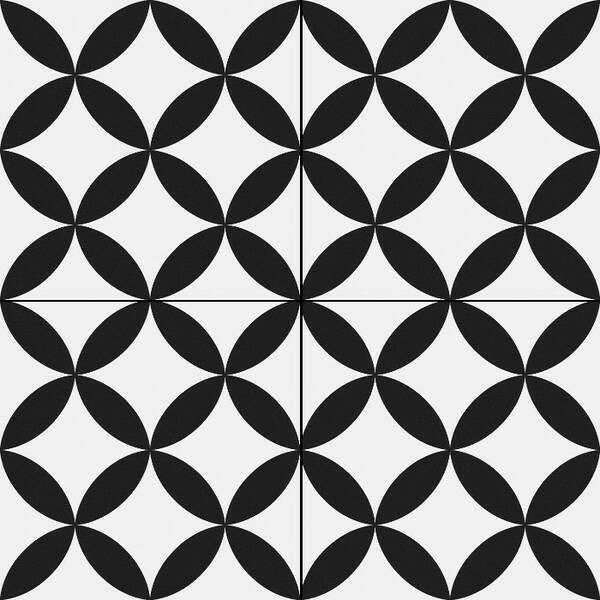 PRIS.PRE. CIRCLE BLACK ALMERA CERAMICA (SPAIN)