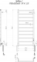 Урбан-I 1110x500/85 TR K 2.0 таймер-регулятор MARIO фото 4
