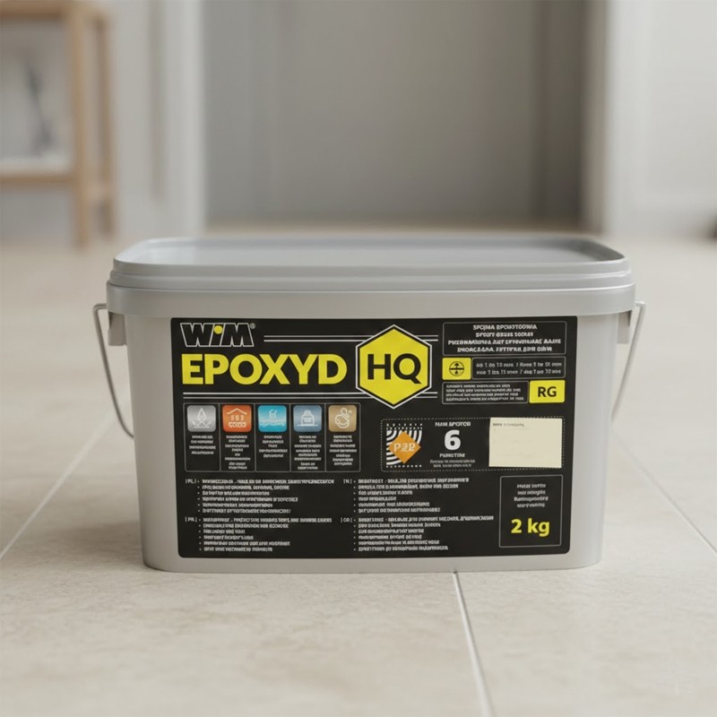 Зат WIMEPOXYD HQ 2/63 2кг слонова кістка (1 сорт) WIM фото 2