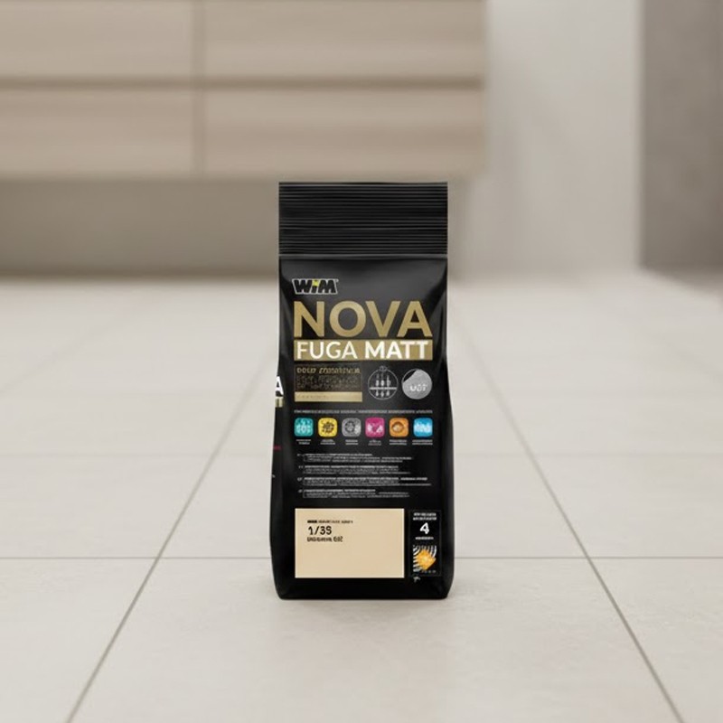 Зат WIM  NOVA FUGA MATT 1/35  2кг багама-беж (1 сорт) WIM фото 2