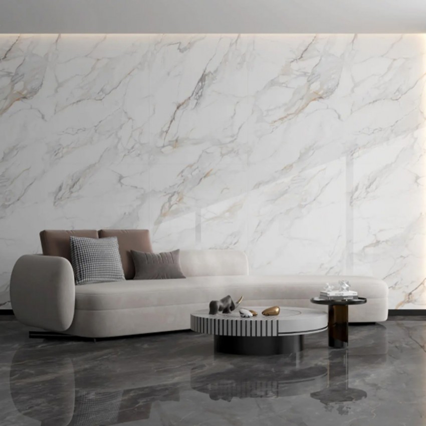 WQX01990180GAS CALAIS WHITE (1 сорт) ALMERA CERAMICA-2