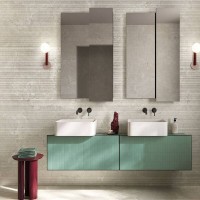 DR01BAR DORSET BIANCO CROSS CUT RIBBED SQ.120X60 ITALGRANITI фото 1