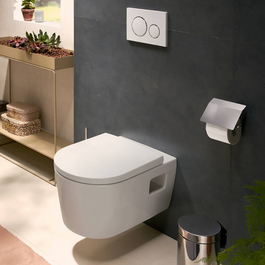 41753000 AddStoris Тримач для туалетного паперу, хром (1 сорт) HANSGROHE фото 3