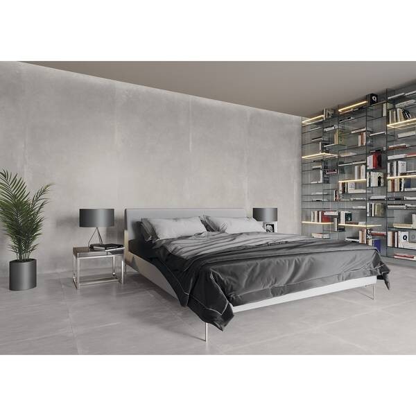 GRES MODERN CONCRETE SILVER RECT CERRAD фото 4