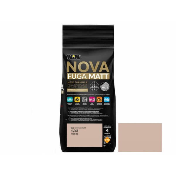 Зат WIM  NOVA FUGA MATT  1/41  2кг карамель WIM