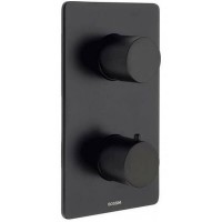 Z00002000073005 TEO LINE Зовнішня частина термостатичного змішувача, mat black Bossini