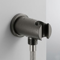 26658AL0 Rainshower Підключення душового шлангу з тримачем, графіт Brushed Hard Graphite (1 сорт) GROHE фото 4