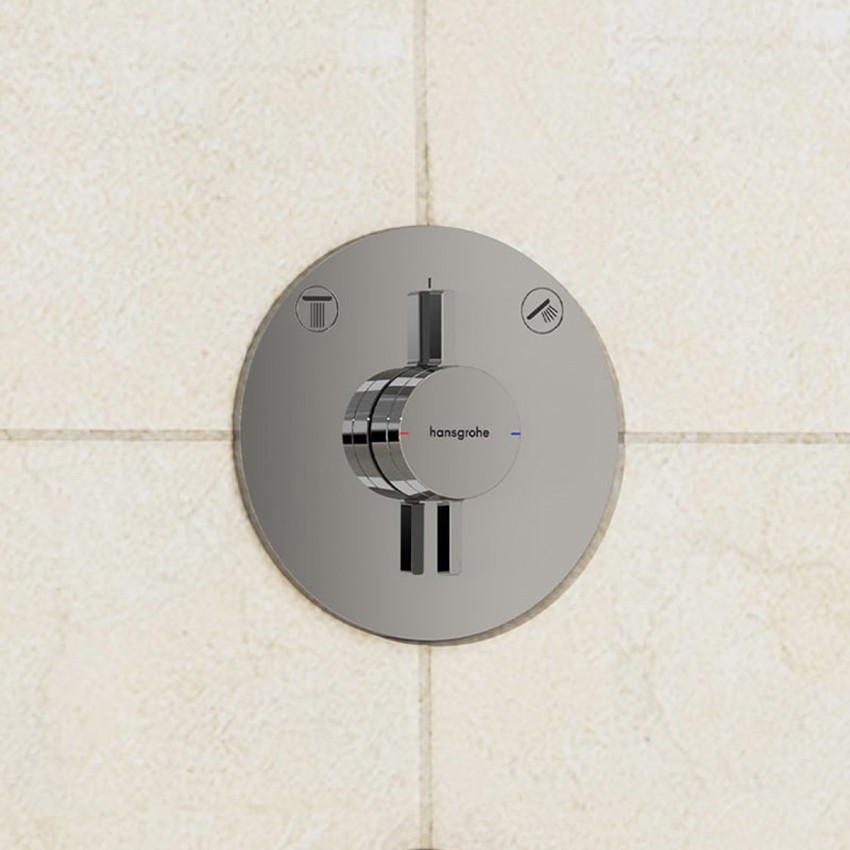 75418000 HG DuoTurn S Зовнішня частина змішувача для душу на 2 споживачі, хром (1 сорт) HANSGROHE фото 4