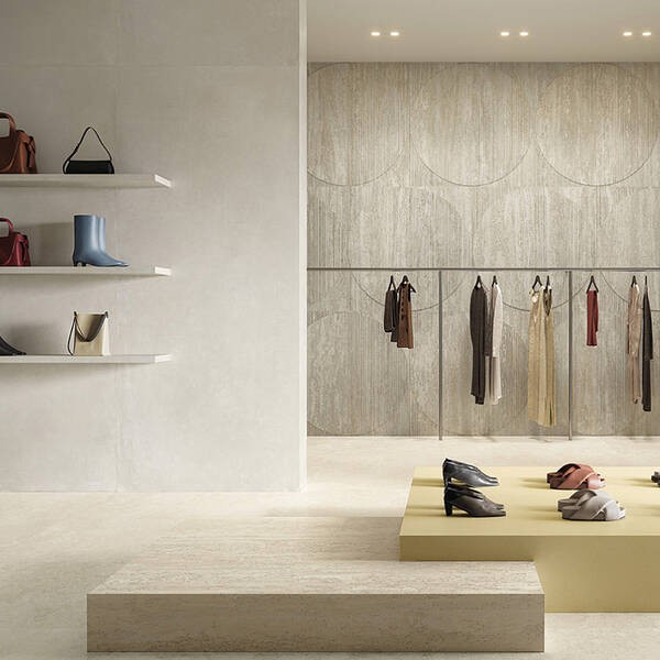 TR0412 TRAVERTINO BEIGE CROSS CUT SQ.  120X120 ITALGRANITI фото 4