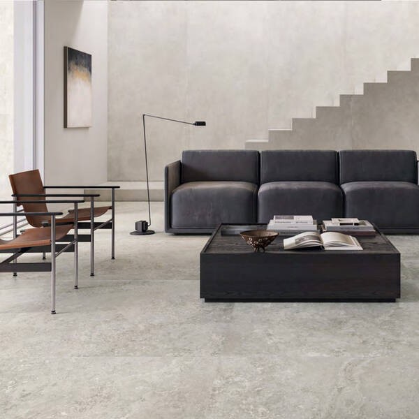 TR0612 TRAVERTINO GRIGIO CROSS CUT SQ.  120X120 ITALGRANITI фото 1