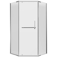 FEN0123 DEVIT PL COMFORT Кабіна душова, п'ятикут. 90х90, без піддона, скло прозоре (1 сорт)