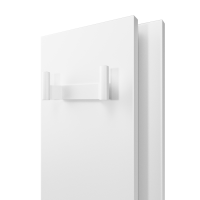 Радіатор електричний Whole Wall_2.0, з тримачем для рушників та халатів, Led-підсвітка, колір білий мат (1 сорт) Deweit фото 3