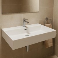 1810080 LINEA Раковина підвісна/меблева 475х800 без доного клапана, біла (1 сорт) DEVIT фото 2