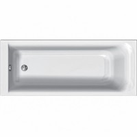 XWP3660000N Ванна акрилова прямокутна Rekord 160x70 см, біла, без ніжок (1 сорт) KOLO фото 3