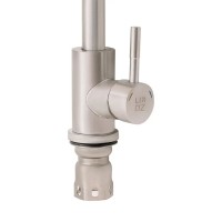 Змішувач для кухні Aria 015F, Nickel (k35) LDARI015FNKS21689 Lidz LIDZ фото 2