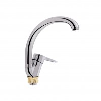Змішувач для кухні Nicole 008F, Chrome (k35) LDNIC008FCRM21877 Lidz