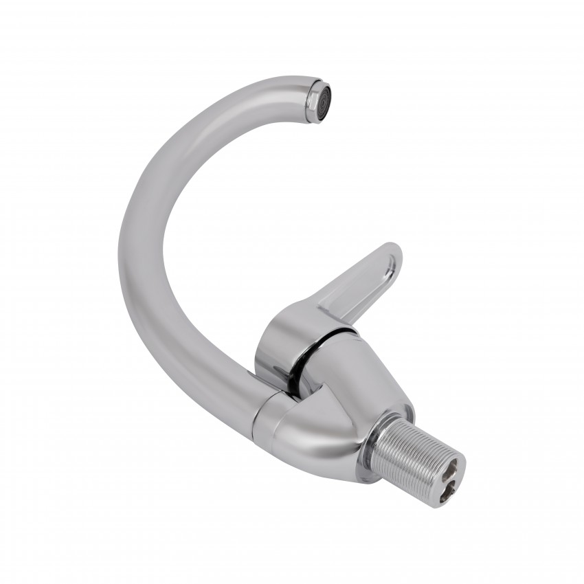 Змішувач для кухні Nicole 008F, Chrome (k35) LDNIC008FCRM21877 Lidz LIDZ фото 4