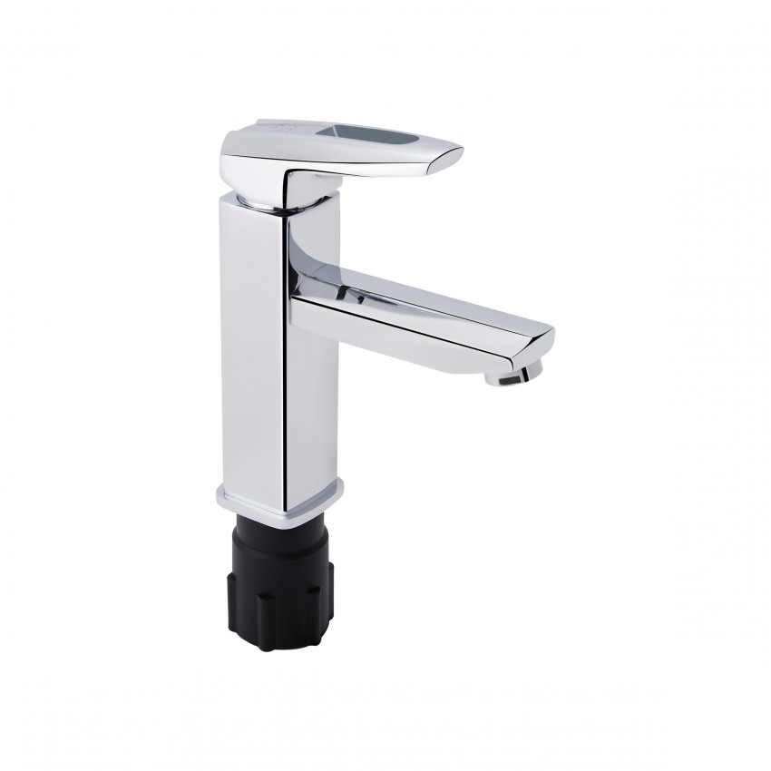 Змішувач для раковини низький Sofi 001F, Chrome (k35) LDSOF001FCRM22006 Lidz LIDZ