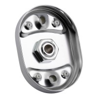 Полиця універсальна Oreo 0901, 520 мм, Chrome скляна LDORE0901CRM22178 Lidz LIDZ фото 3
