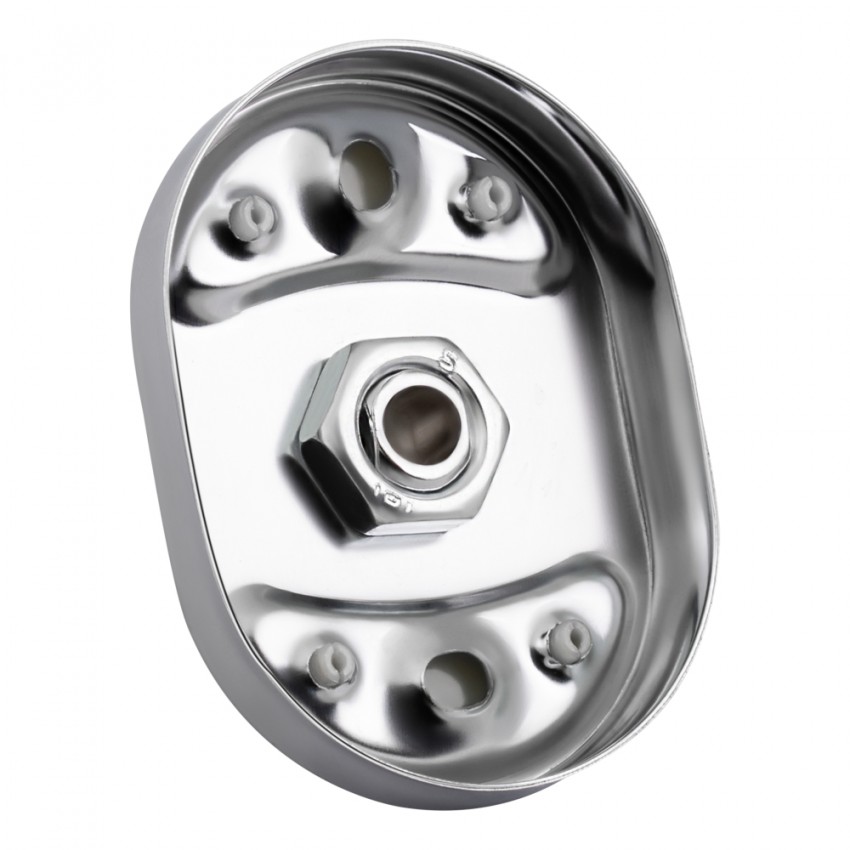 Полиця універсальна Oreo 0901, 520 мм, Chrome скляна LDORE0901CRM22178 Lidz LIDZ фото 3