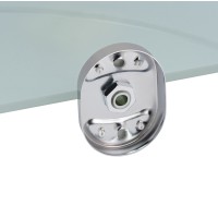 Полиця кутова Oreo 1001, Chrome скляна LDORE1001CRM22180 Lidz LIDZ фото 3